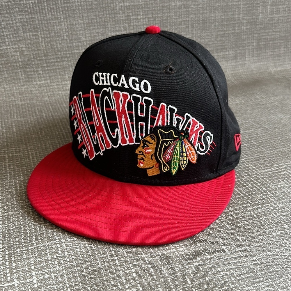 Chicago Blackhawks NFL Cap OS